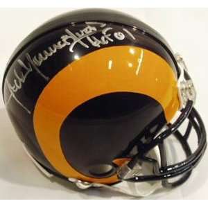  Jack Youngblood Autographed Mini Helmet   Replica: Sports 