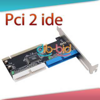 New 2 Port 2Port IDE ATA/133 to PCI Combo Card Adapter Converter VIA 