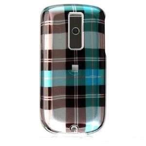   Case for the HTC G2/ HTC Magic   Blue Checkers Print 