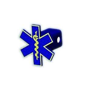  Star of Life / EMS Logo Hitch Plug for 2 Receiver 