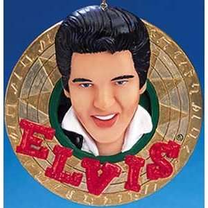 Elvis Presley Ornament Round Record:  Home & Kitchen