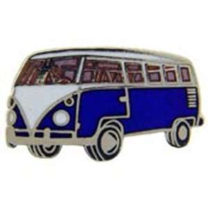 Volkswagen Microbus Pin Blue 1 Arts, Crafts & Sewing