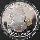 2002,1oz SILVER PROOF $10 COIN E.C.C.B (George III 1760   1820)