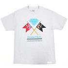 Diamond Supply Co. Flags Infantry Skateboarding T shirt Tee Grey Red 