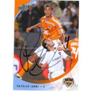  Patrick Ianni autographed Soccer trading Card (MLS Soccer 