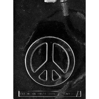  PEACE SIGN LOLLY Miscellaneous Candy Mold Chocolate