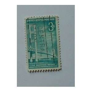  cent Mackinac Bridge United States Postage Stamp 