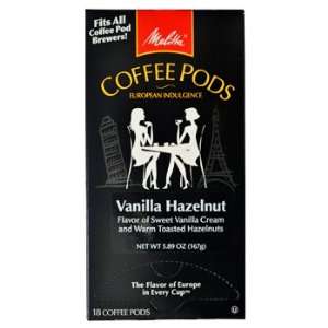 Melitta Vanilla Hazelnut Universal Coffee Pods 18ct:  