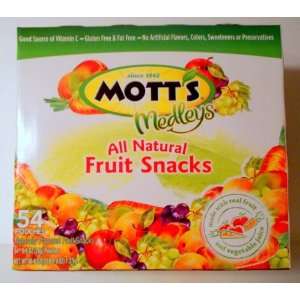 Motts Medleys All Natural Fruit Snacks  Grocery & Gourmet 