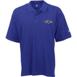  Baltimore Ravens Purple RA Polo: Sports & Outdoors