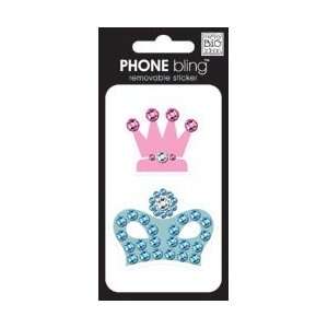 Phone Bling Stickers   Simple Crowns Multicolor