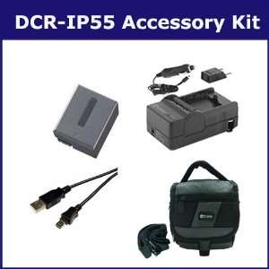 Sony DCR IP55 Camcorder Accessory Kit includes SDC 27 