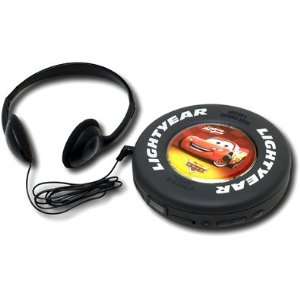   Personal CD Player Lightning McQueens Lightyear Tire 