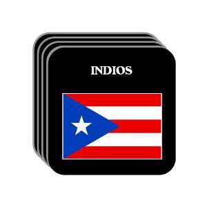  Puerto Rico   INDIOS Set of 4 Mini Mousepad Coasters 