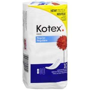 KOTEX EXTRA MAXI PAD 1925 24/Case 10 EACH Health 