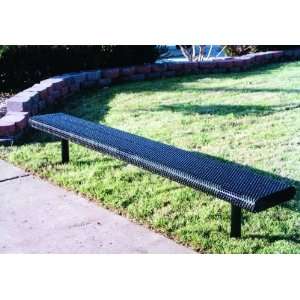  Webcoat Innovated Rolled Style 8Ft. Bench without Back 