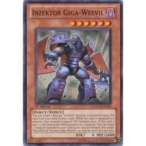  Yu Gi Oh!   Inzektor Giga Weevil (ORCS EN022)   Order of 