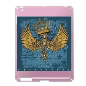  iPad 2 Case Pink of Angel Winged Crown Cross: Everything 