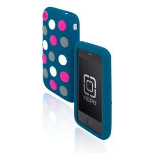  Incipio iPhone 3G 3GS dotties Silicone Case, Turquoise 
