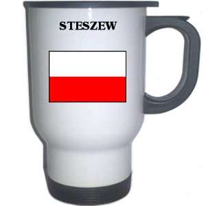  Poland   STESZEW White Stainless Steel Mug Everything 