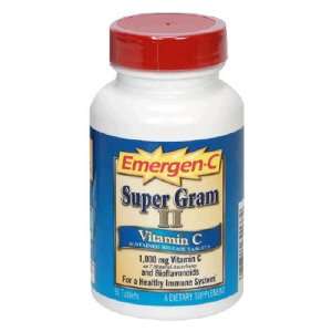 Emergen C Super Gram II Tablets, 90 Count Bottle (Pack of 2):  