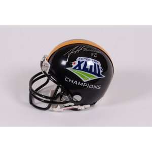 James Harrison Autographed Pittsburgh Steelers Super Bowl XLIII 