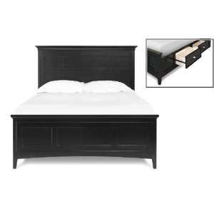 Magnussen Furniture Bennett Collection   Panel Bed with Storage