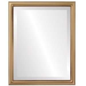  Saratoga Rectangle in Desert Gold Mirror and Frame