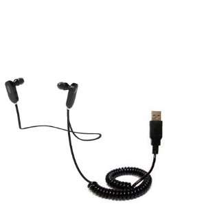  Coiled USB Cable for the Jaybird JF3 Freedom with Power 