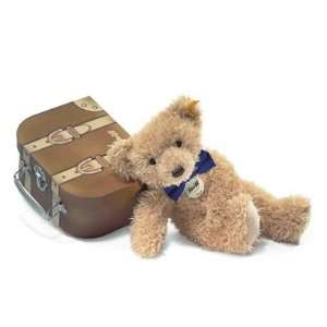  Steiff Edgar Beige Teddy Bear In Suitcase Toys & Games