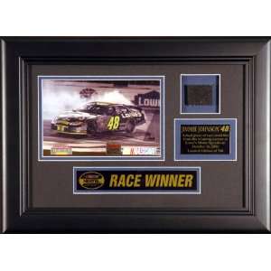 Jimmie Johnson   2004 Motor Speedway   Framed 4x6 Photograph 