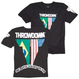  Throwdown Jits Black T Shirt (Size2XL)