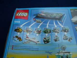   New Sealed Retired 2006 Lego 7894 City Town Airport Damaged Box  