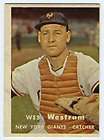 1957 Topps 323 Wes Westrum Giants PSA 7  