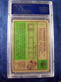 1984 Topps #321 Lawrence Taylor PSA 9  