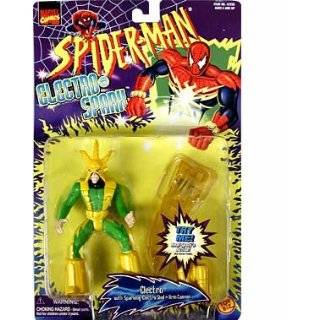 Spider Man The Animated Series Electro Spark  Electro Action Figure