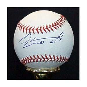  Livan Hernandez Autographed Baseball   Autographed 