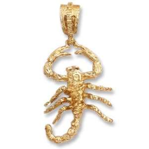  LIOR   Pendant Scorpion   Gold Plated Jewelry