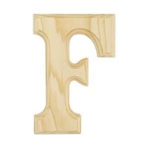  Juma Farms Wood Letters 6 Letter F LETTER F; 6 Items 