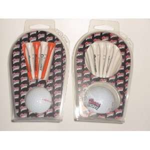   Stocking Stuffer Coors Light Balls and Tees, 2 sets 