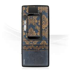   Skins for Sony Ericsson K800i   Blue Barock Design Folie: Electronics