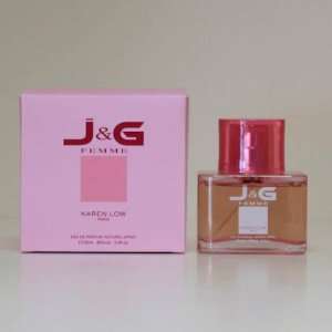  J & G FEMME by Karen Low 3.3 / 3.4 oz edp Perfume Spray 