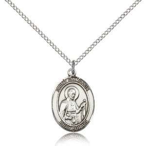 IceCarats Designer Jewelry Gift Sterling Silver St. Camillus Of Lellis 