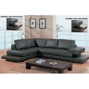  729 Leather Sectional Sofa Color #1018 Edison Sectional Sofas 