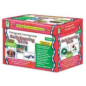  : Photographic Learning Cards Boxed Set, Early Learning Skills 