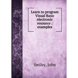  Learn to program Visual Basic electronic resource 
