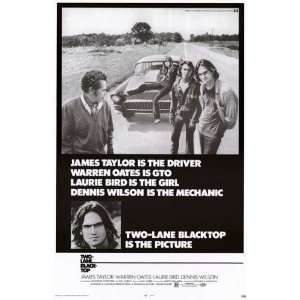  Two Lane Black Top Laurie Bird James Taylor25X39 Poster 