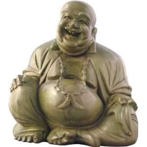 Laughing Buddha Hardwood Carving