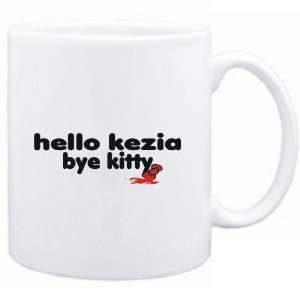  Mug White  Hello Kezia bye kitty  Female Names Sports 