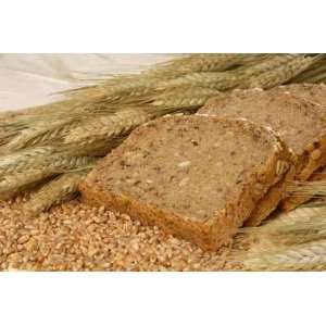  German Bread Decorated with Natural Cereals   Peel and 